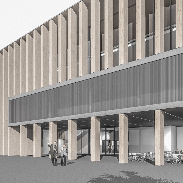 Biblioteka i Urząd Czechowice-Dziedzice