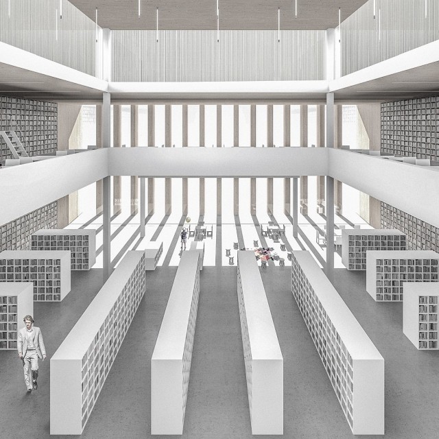 Biblioteka i Urząd Czechowice-Dziedzice